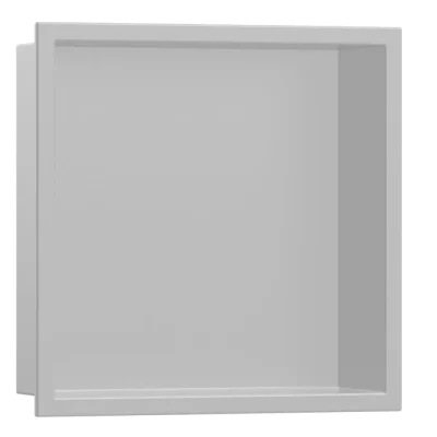 Hansgrohe XtraStoris Original - sienas niša ar rāmi, 30x30x10 cm, betona pelēka 56061380