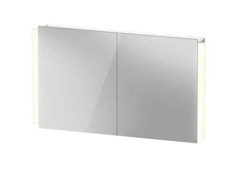 Duravit Ketho.2 - spoguļskapītis ar LED apgaismojumu, 70x120x16 cm, 2 durvis K27138000001000