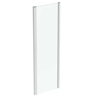 Ideal Standard i.Life - fiksēta sānu siena 100 cm, silver bright/caurspīdīgs stikls T4866EO
