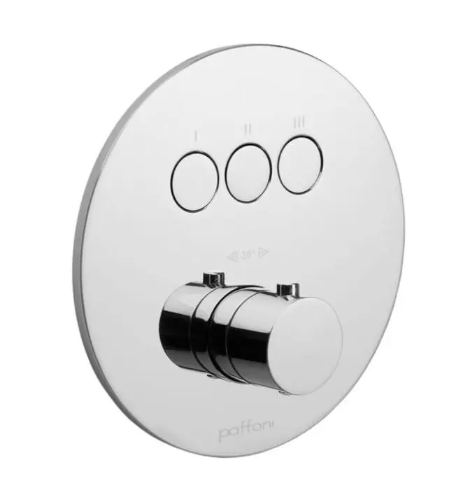 Paffoni Compact Box - zemapmetuma termostata maisītājs, 3 patērētājiem, hroms CPT019CR
