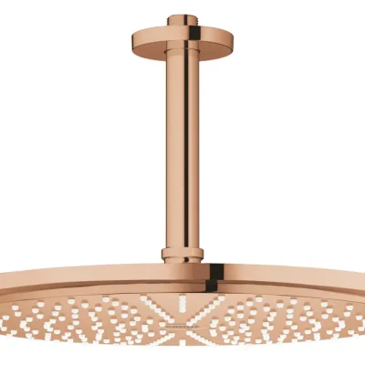 Grohe Rainshower Cosmopolitan - galvas duša 310, izvirzījums 14 cm, 1 strūkla, Warm Sunset 26067DA0