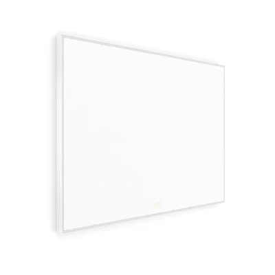 Nimco - spogulis ar LED apgaismojumu, 100x70 cm, divi skārienjutīgi sensori, matēti balts ZPB 13004VX-05