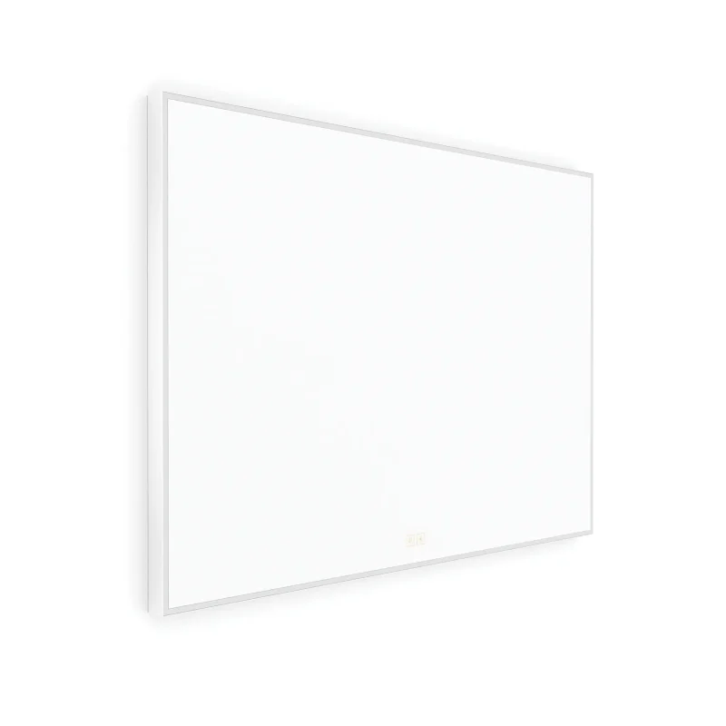 Nimco - spogulis ar LED apgaismojumu, 100x70 cm, divi skārienjutīgi sensori, matēti balts ZPB 13004VX-05