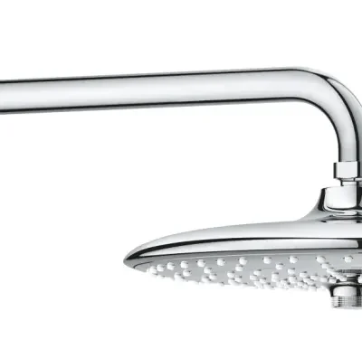 Grohe Euphoria SmartControl - galvas duša 260, izvirzījums 38 cm, 3 strūklas, hromēta 26458000