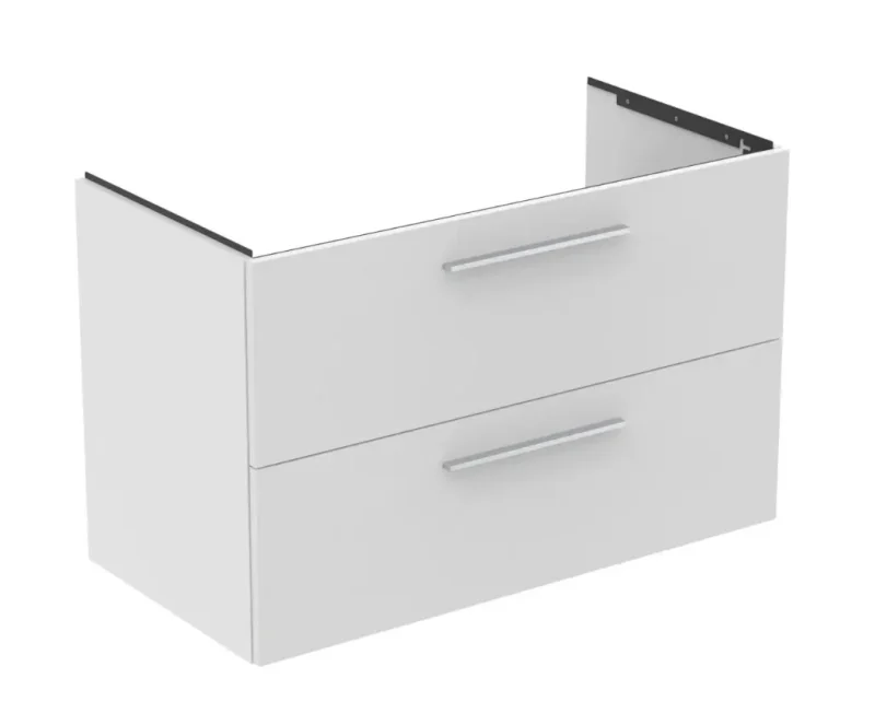 Ideal Standard i.Life B - izlietnes skapītis, 100x63x51 cm, 2 atvilktnes, labajā pusē, balts matēts T5585DU