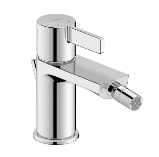 Duravit D-Neo - bideta maisītājs ar noteces komplektu, hroms DE2400001010