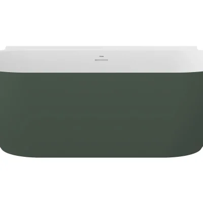 Ravak Freedom Wall II Tec - vanna 170x87 cm, Grey Green/balta CC71200000