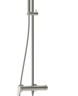 Ideal Standard La Dolce Vita - dušas komplekts ar maisītāju, diametrs 30 cm, Silver Storm BD674GN