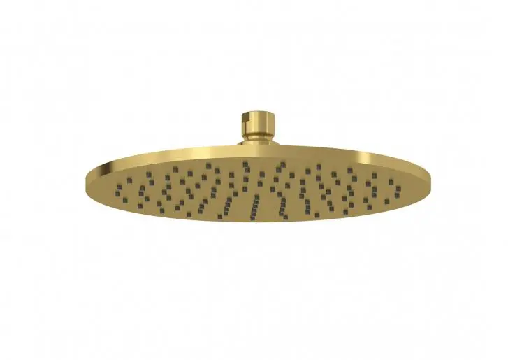 Kludi A-Qa - galvas duša, diametrs 25 cm, birstēts zelts 64325N0-00