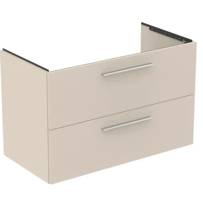 Ideal Standard i.Life B - izlietnes skapītis, 100x63x51 cm, 2 atvilktnes, labajā pusē, matēti smilšu T5585NF