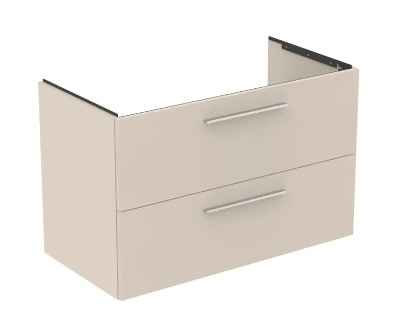 Ideal Standard i.Life B - izlietnes skapītis, 100x63x51 cm, 2 atvilktnes, labajā pusē, matēti smilšu T5585NF