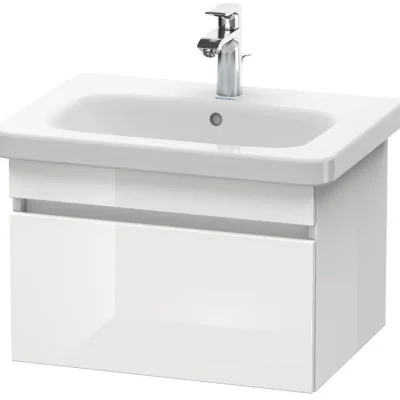 Duravit DuraStyle - izlietnes skapītis 40x58x45 cm, ar 1 atvilktni, balts spīdīgs DS638002222