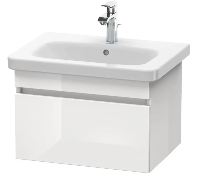 Duravit DuraStyle - izlietnes skapītis 40x58x45 cm, ar 1 atvilktni, balts spīdīgs DS638002222