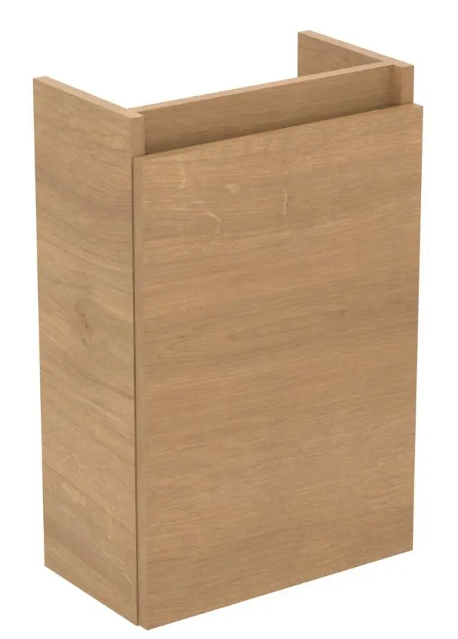 Ideal Standard Eurovit+ - izlietnes apakšskapītis, 55x35x20 cm, 1 durvis, eņģes kreisajā/labajā pusē, ozols R0271Y8