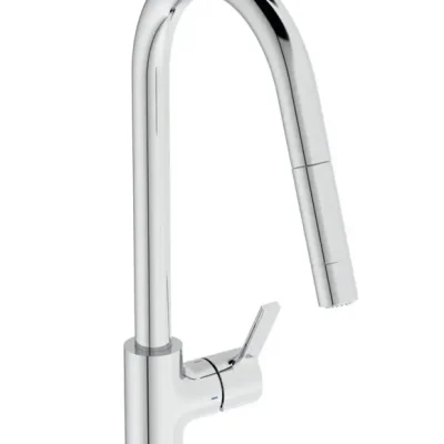 Ideal Standard Gusto - virtuves izlietnes maisītājs ar izvelkamu dušu, hroms BD416AA