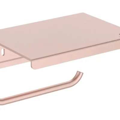 Ideal Standard ALU+ - tualetes papīra turētājs ar plauktu, Rose BD592RO