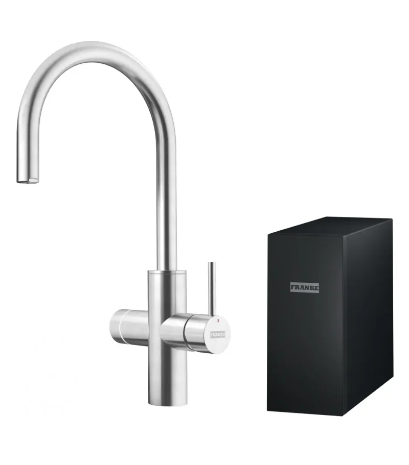 Franke Mythos - virtuves izlietnes maisītājs ar filtru sistēmu, nerūsējošais tērauds 160.0708.955