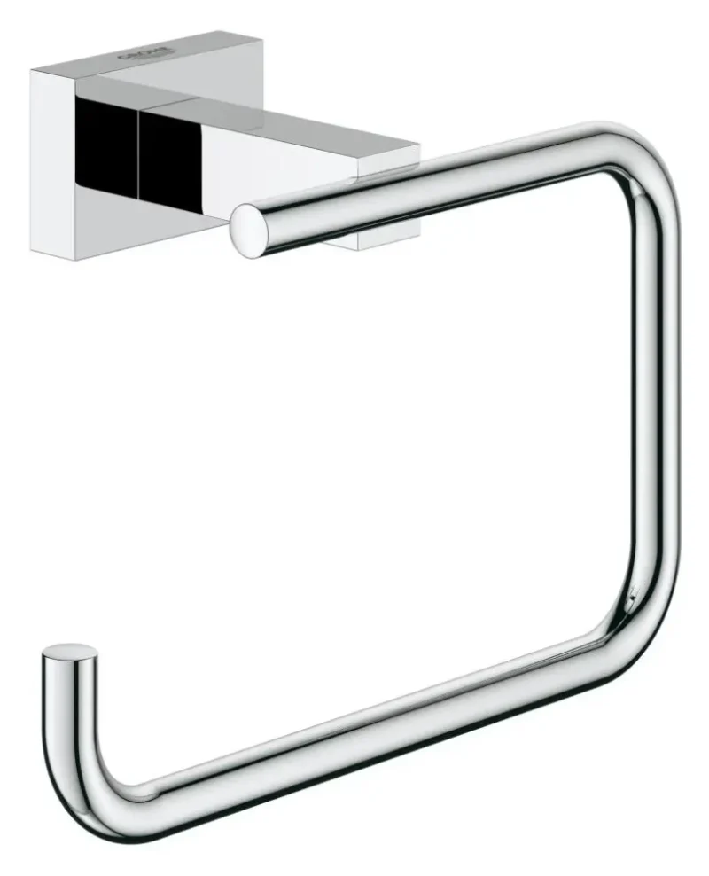 Grohe Essentials Cube - tualetes papīra turētājs, hromēts 40507001