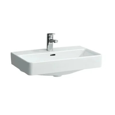 Laufen Pro S - kompakta izlietne, 60x38 cm, 1 krāna caurums, balta H8189590001041
