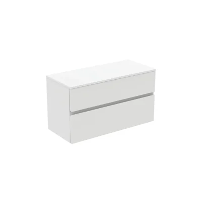 Ideal Standard Finesse - izlietnes skapītis, 100x44x56 cm, 2 atvilktnes, balts matēts E3424Y1