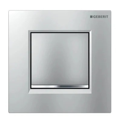 Geberit skalošanas sistēmas - pisuāra vadības plate, easy to clean, hroms matēts 116.017.JQ.1