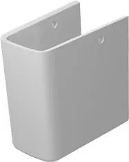 Duravit ME by Starck - puspjedestāls 17x23 cm, balts 0858410000