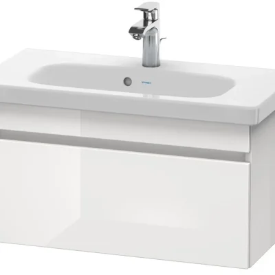 Duravit DuraStyle - izlietnes skapītis Compact, 40x73x37 cm, ar 1 atvilktni, balts spīdīgs DS639902222