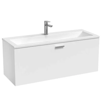 Ravak Clear II - izlietnes apakškabinets 100x38x40 cm, 1 atvilktne, balts spīdīgs X000001643