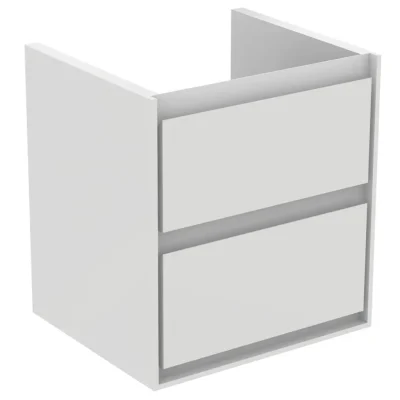 Ideal Standard Connect Air - izlietnes skapītis 48x41x52 cm, balts spīdīgs/balts matēts lakots E1607B2