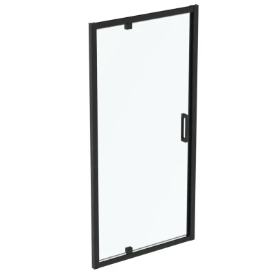 Ideal Standard Connect 2 - pivot dušas durvis 100 cm, melns/caurspīdīgs K9272V3