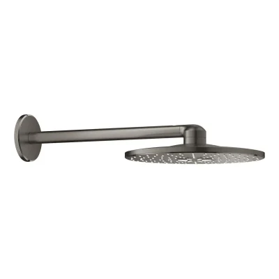 Grohe Rainshower SmartActive - galvas duša 310, dušas sviras 43 cm, 2 strūklu veidi, Hard Graphite birstēts 26475AL0