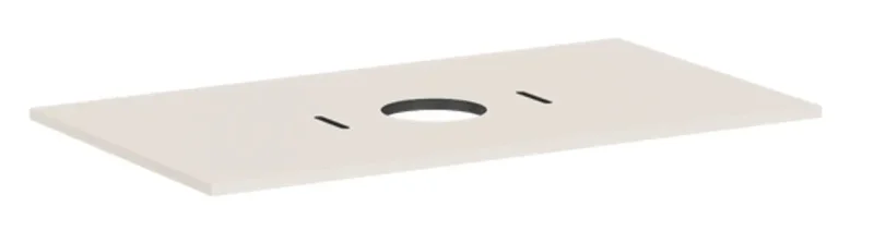 Hansgrohe Xilesa E - izlietnes virsma, 98x55 cm, izgriezums vidū, bēšs matēts 54276780