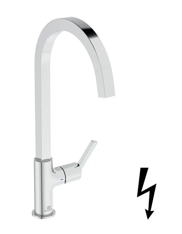Ideal Standard Gusto - virtuves izlietnes maisītājs, hroms BD412AA