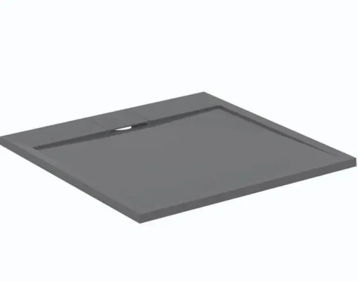 Ideal Standard i.Life - dušas paliktnis 90x90 cm, Anti-Slip, pelēks T5227FS