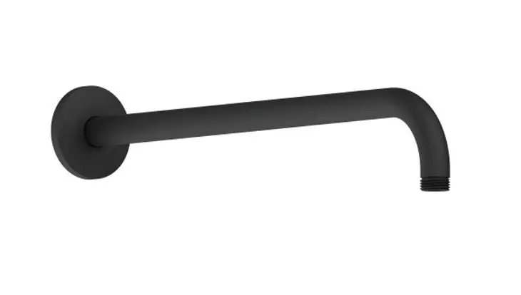 Duravit piederumi - dušas sviras, 41 cm, melns matēts UV0670028046