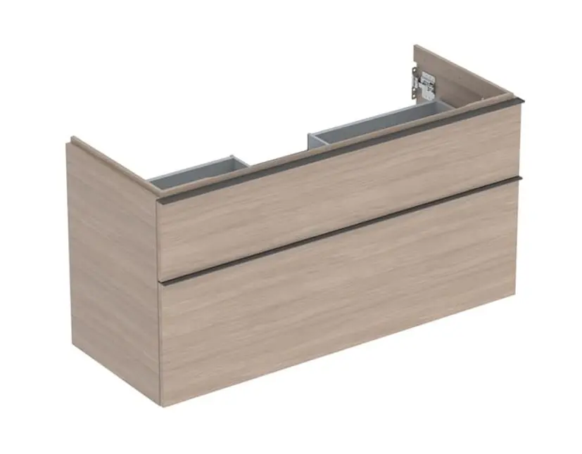 Geberit iCon - izlietnes skapītis, 118x62x48 cm, 2 atvilktnes, ozols 502.306.JH.1