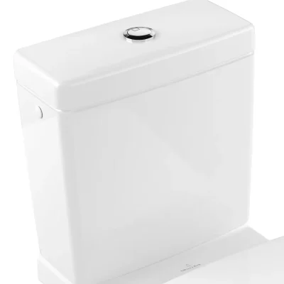 Villeroy & Boch Architectura - skalošanas tvertne kombinētam WC, aizmugures/sānu pievads, Alpu balts 5787G101