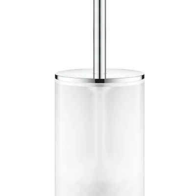 Grohe Selection - Tualetes birstes komplekts, stikls / hromēts 41076000