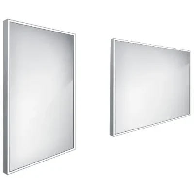 Nimco spogulis - spogulis ar LED apgaismojumu, 50x70 cm, alumīnijs ZP 13001