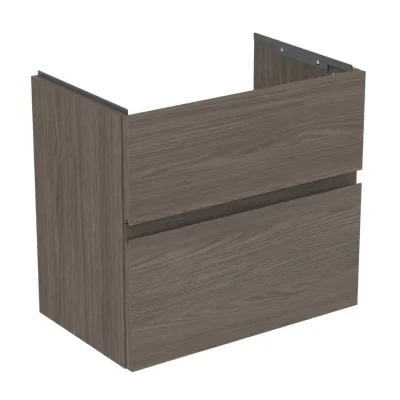 Ideal Standard Finesse - izlietnes skapītis, 60x38x55 cm, 2 atvilktnes, Dark Elm E3379UR