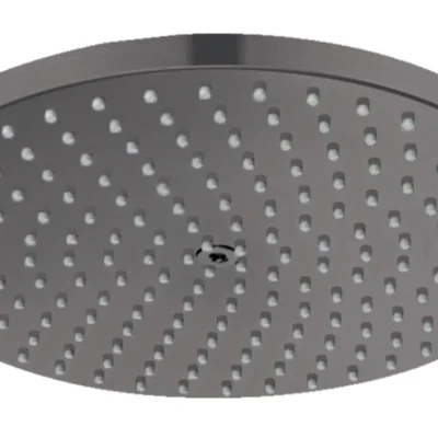 Hansgrohe Raindance S - galvas duša, diametrs 24 cm, EcoSmart+, birstēts melns hroms 28821340