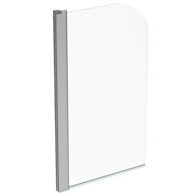 Ideal Standard Connect 2 - vannas ekrāns 80x140 cm, silver bright/caurspīdīgs stikls T9924EO