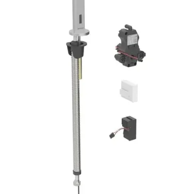 Geberit Piave - elektronisks izlietnes vārsts, tīkla barošana, easy to clean, birstēts nerūsējošais tērauds 116.181.SN.1