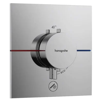Hansgrohe ShowerSelect Comfort - zemapmetuma termostata maisītājs, hroms 15575000
