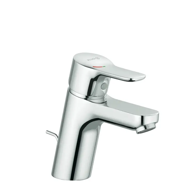Kludi Pure&Easy - izlietnes maisītājs ar noteces komplektu, hroms 372890565