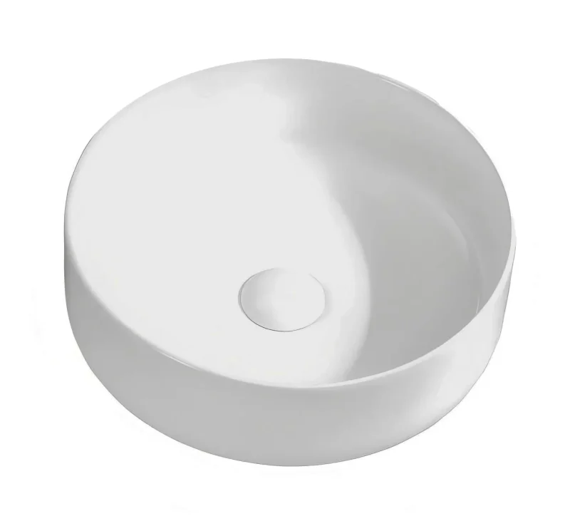 kielle Idolio - uzliekamā izlietne, diametrs 36 cm, balta 30624430
