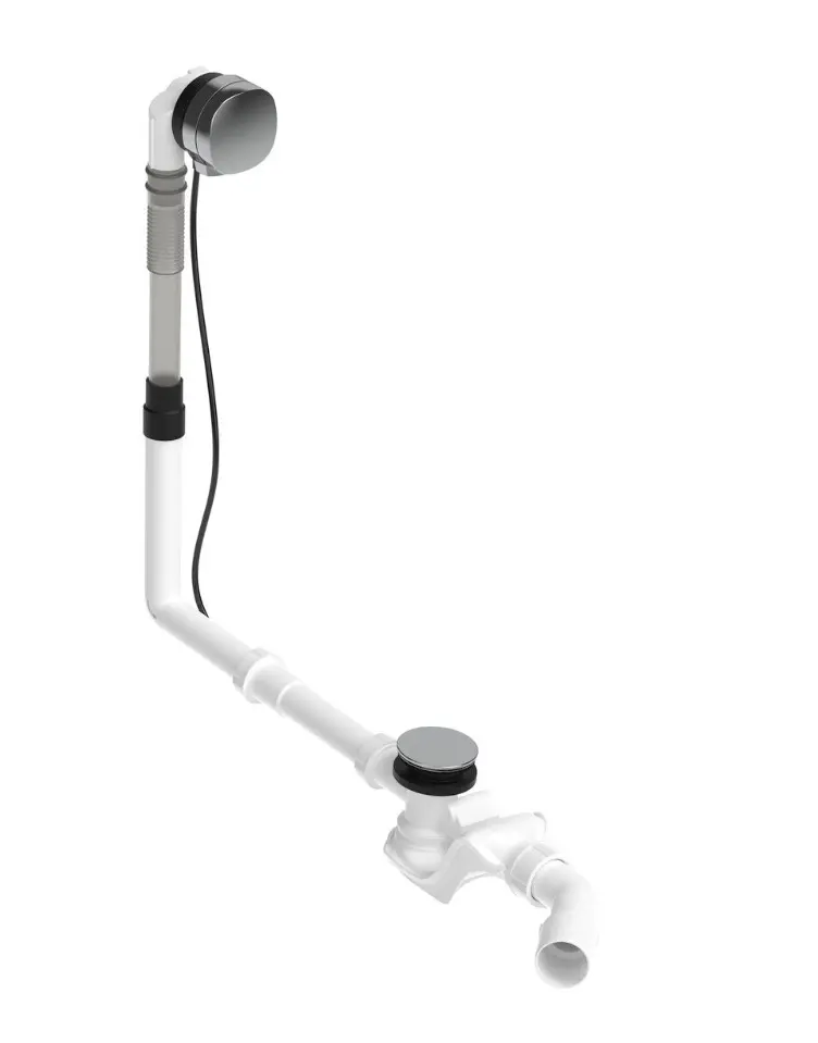 Duravit - vannas noteces un pārplūdes komplekts ar uzpildes funkciju, hroms 792217000001000