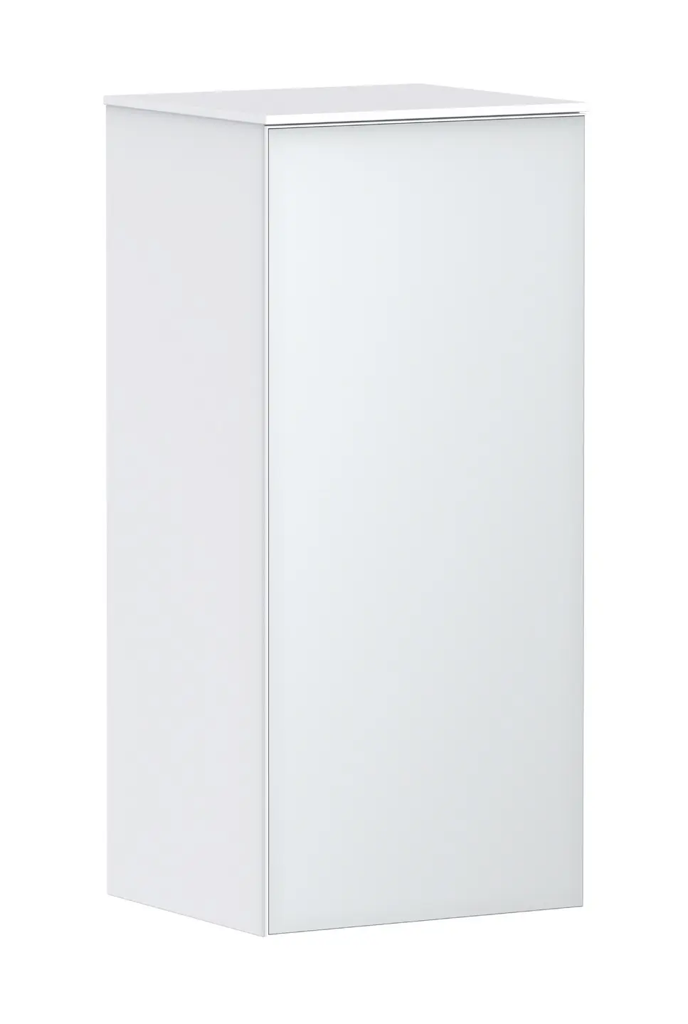 Hansgrohe Xevolos E - sānu skapis 41x89x36 cm, 1 durvis, eņģes kreisajā pusē, matēti balts/metāliskais balts 54212320