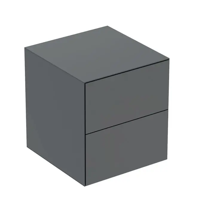 Geberit ONE - sānu skapis, 45x49x47 cm, 2 atvilktnes, Lava 505.077.00.3