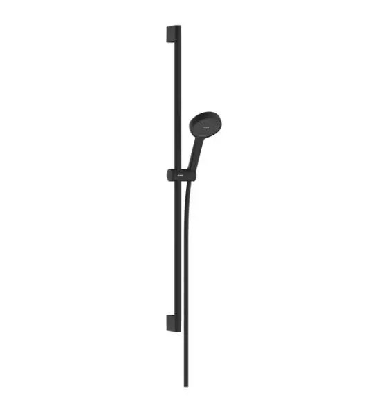 Hansgrohe Activera Select S - rokas dušas, stieņa un šļūtenes komplekts, 2 strūklas veidi, EcoSmart, matēti melns 28046670